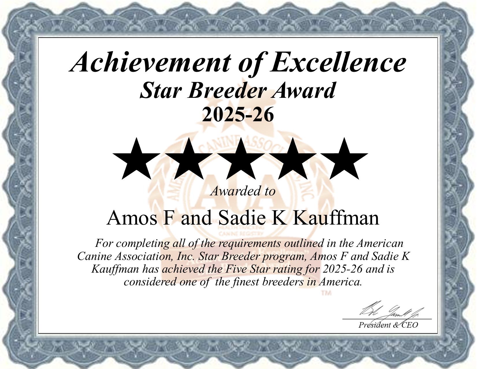 Amos F and Sadie K, Kauffman, dog, breeder, star, certificate, Amos F and Sadie K-Kauffman, Rising Sun, MD, Maryland, puppy, dog, kennels, mill, puppymill, usda, 5-star, aca, ica, registered, Border Terrier